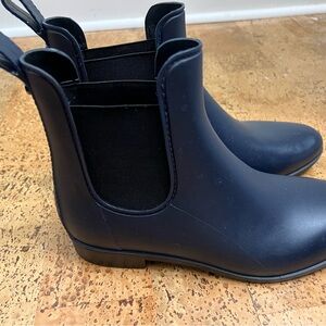 Sam Edelman Navy Blue Ankle Rain Boots